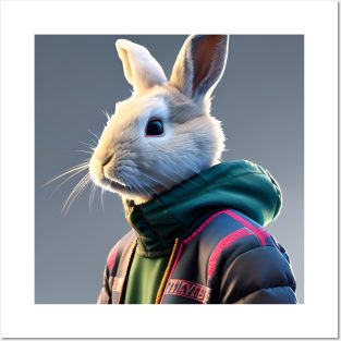 #Web3Kend Polygon Rabbit #29 Posters and Art